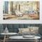 Designart - French Boudoir Bath I - Traditional Bathroom Premium Canvas Wall Art